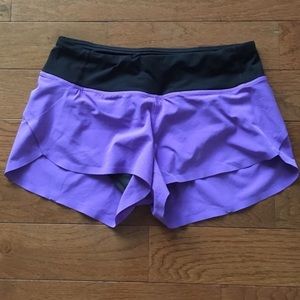 Lululemon Speed Shorts, Size 2